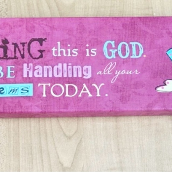 Pictures lot of 2 wall hangings Christian sayings decor - Picture 4 of 4